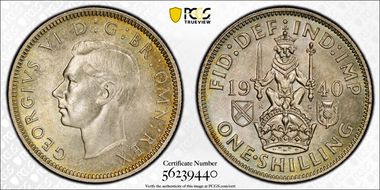 1940 Shil S-4083 Scottish Rev MS65