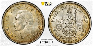 1942 Shil S-4083 Scottish Rev MS65