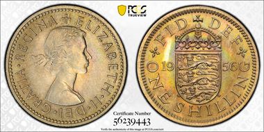 1956 Shil S-4147 English Rev MS65