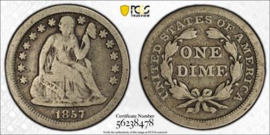 1857 10C VG10