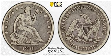 1861 50C F15