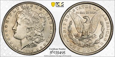 1889 $1 MS63
