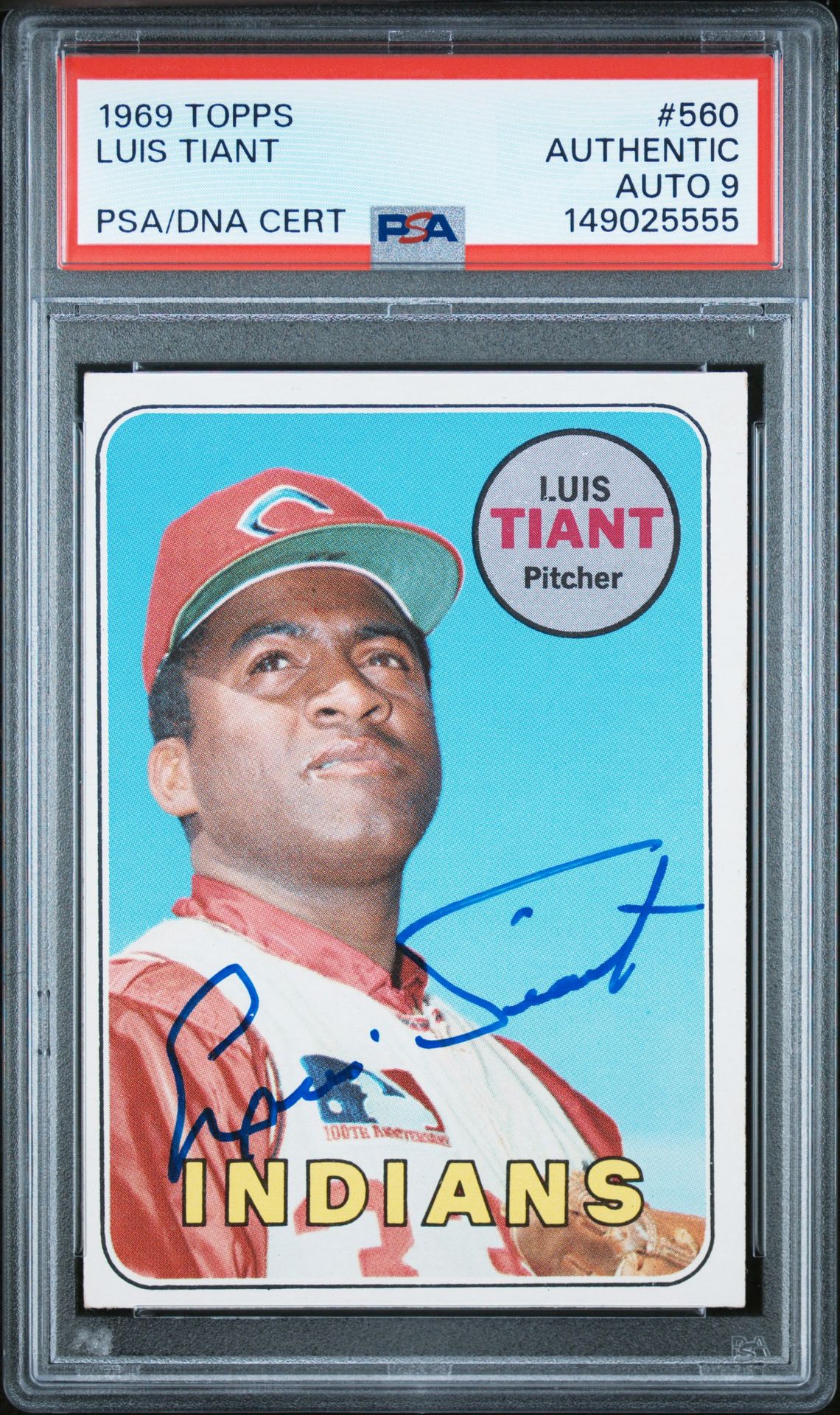 1969 Topps TOPPS #560 Luis Tiant front