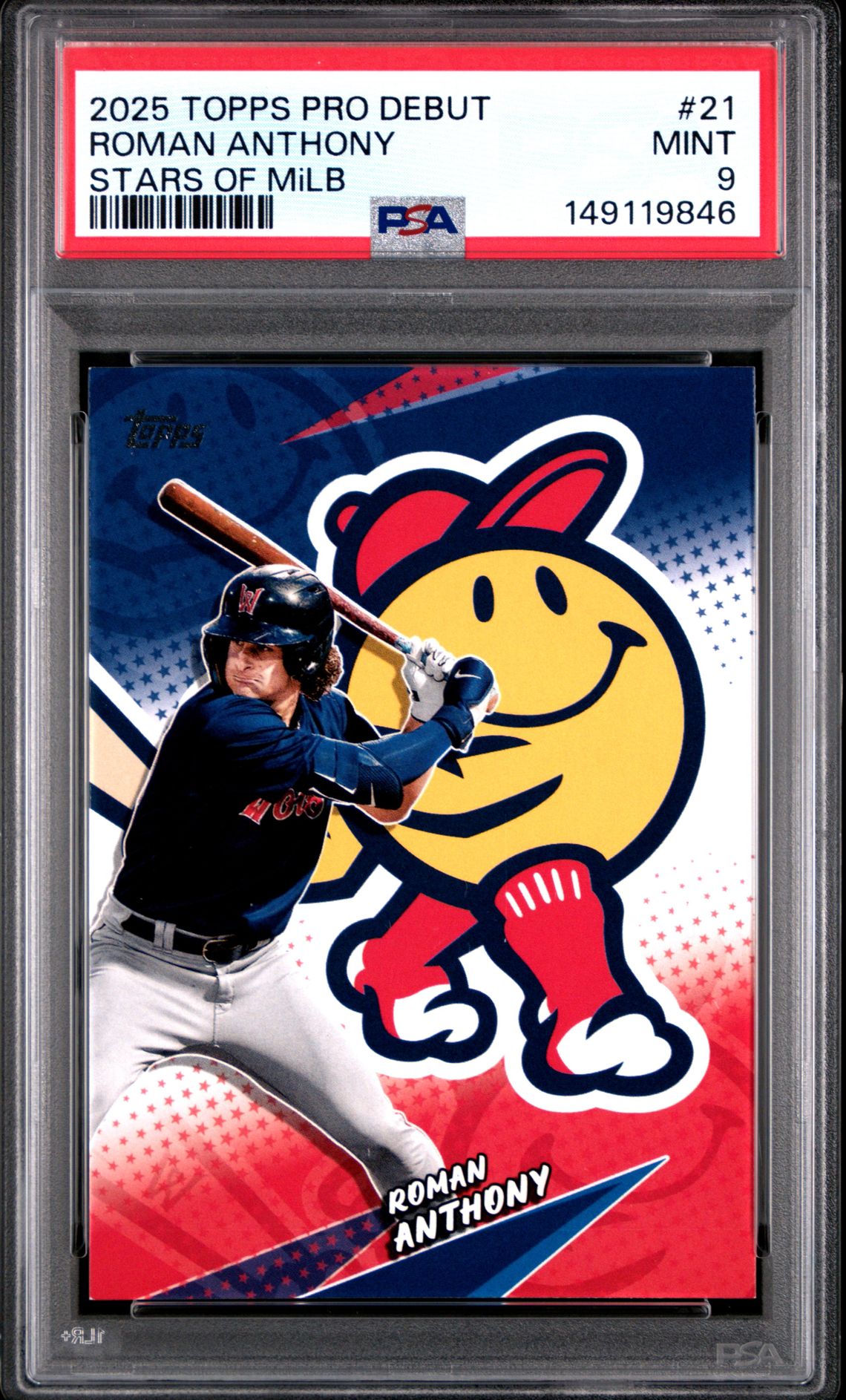 2025 Topps Topps Pro Debut Stars Of Milb #21 Roman Anthony front