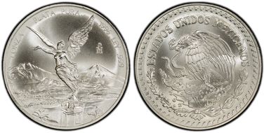 1996-Mo Onza Libertad Ag MS69