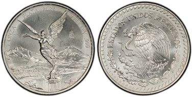 1998-Mo Onza Libertad Ag MS64