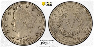 1905 5C AU58