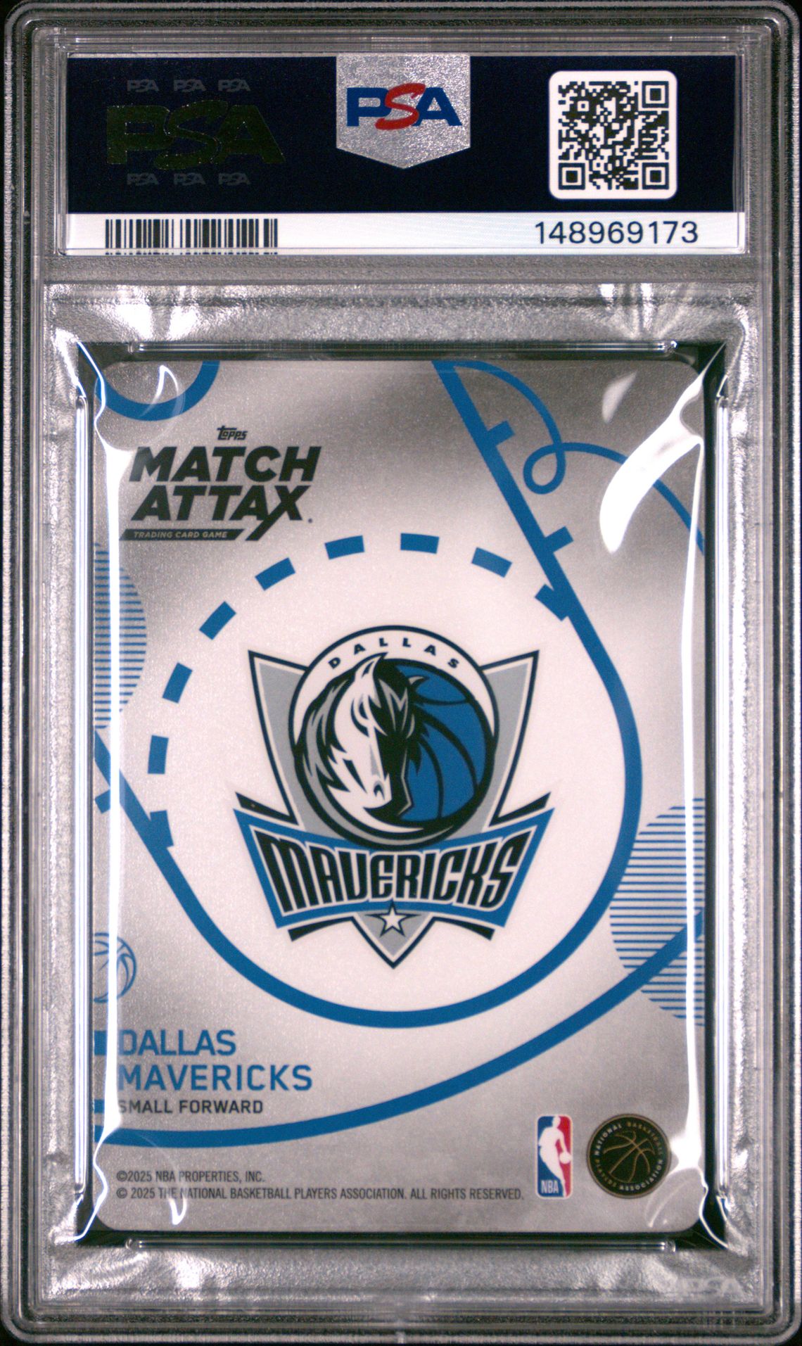 2025 Topps Match Attax Hot Prospects Cooper Flagg #Hp-Cf Gem Mt 10 back