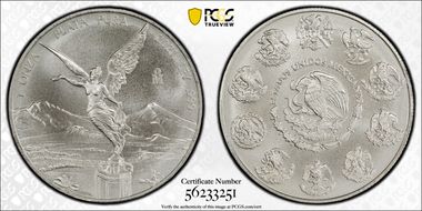 2021-Mo Onza Libertad Ag First Strike MS69