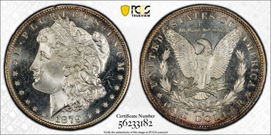 1879-S $1 MS65PL
