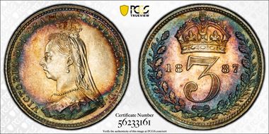 1887 3D S-3931 Jubilee Head MS64