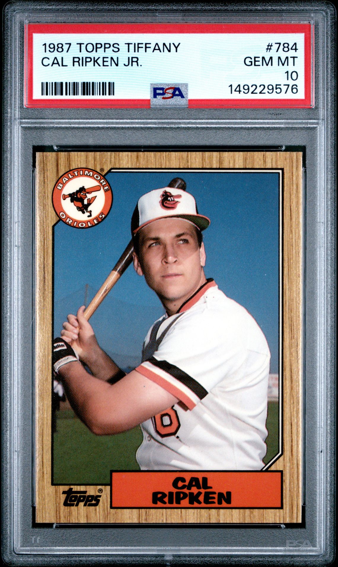 1987 Topps CLASSIC MLB GAME #52 Cal Ripken Jr. front