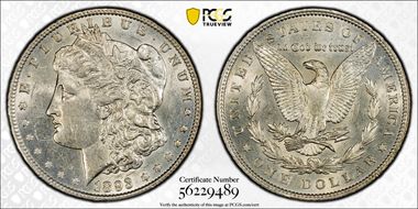 1893 $1 AU53
