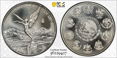 2004-Mo Onza Libertad Ag MS68