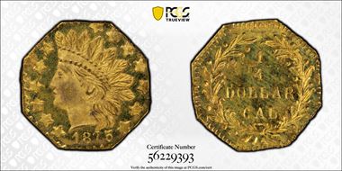 1875 25C BG-797 MS65
