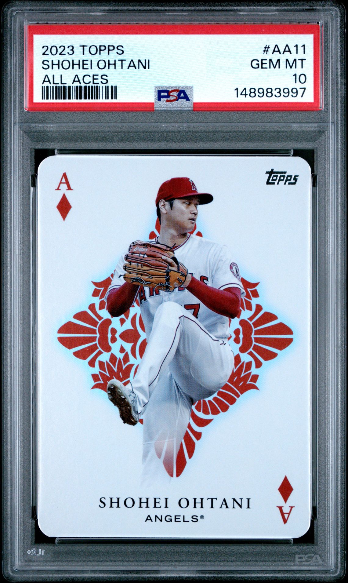 2023 Topps TOPPS ALL ACES #AA11 Shohei Ohtani front