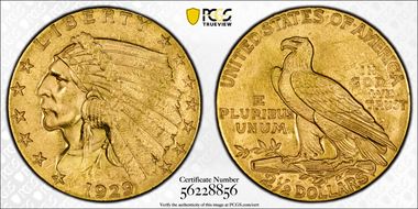 1929 $2.50 MS64