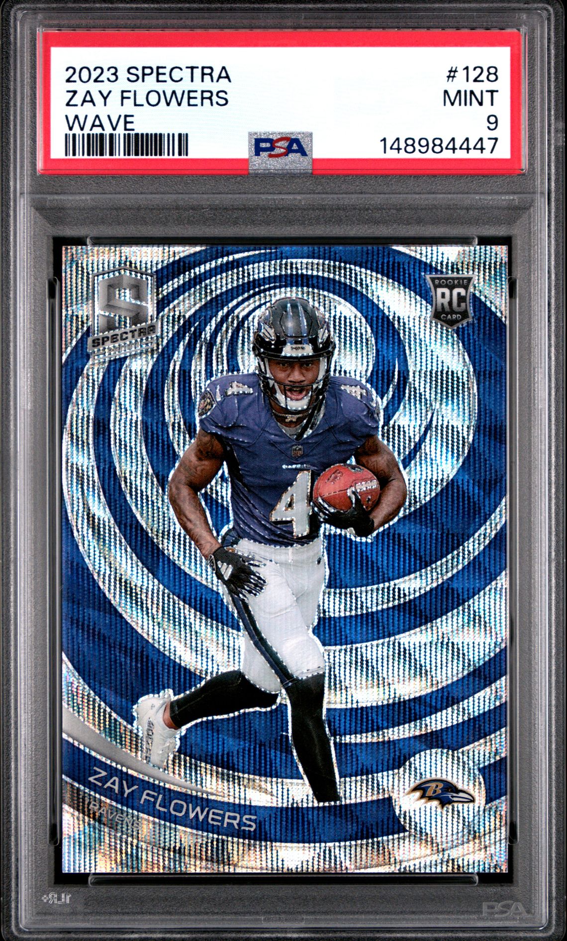 2023 Panini PANINI SPECTRA WAVE #128 Zay Flowers front