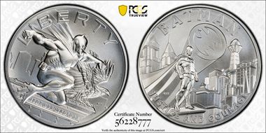 2025 Medal DC Comics - Batman 1oz Ag First Strike MS70