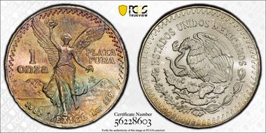 1982-Mo Onza Libertad Ag - DDO MS68