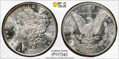 1881-S $1 MS66+ 