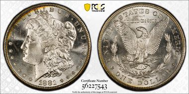 1881-S $1 MS66+