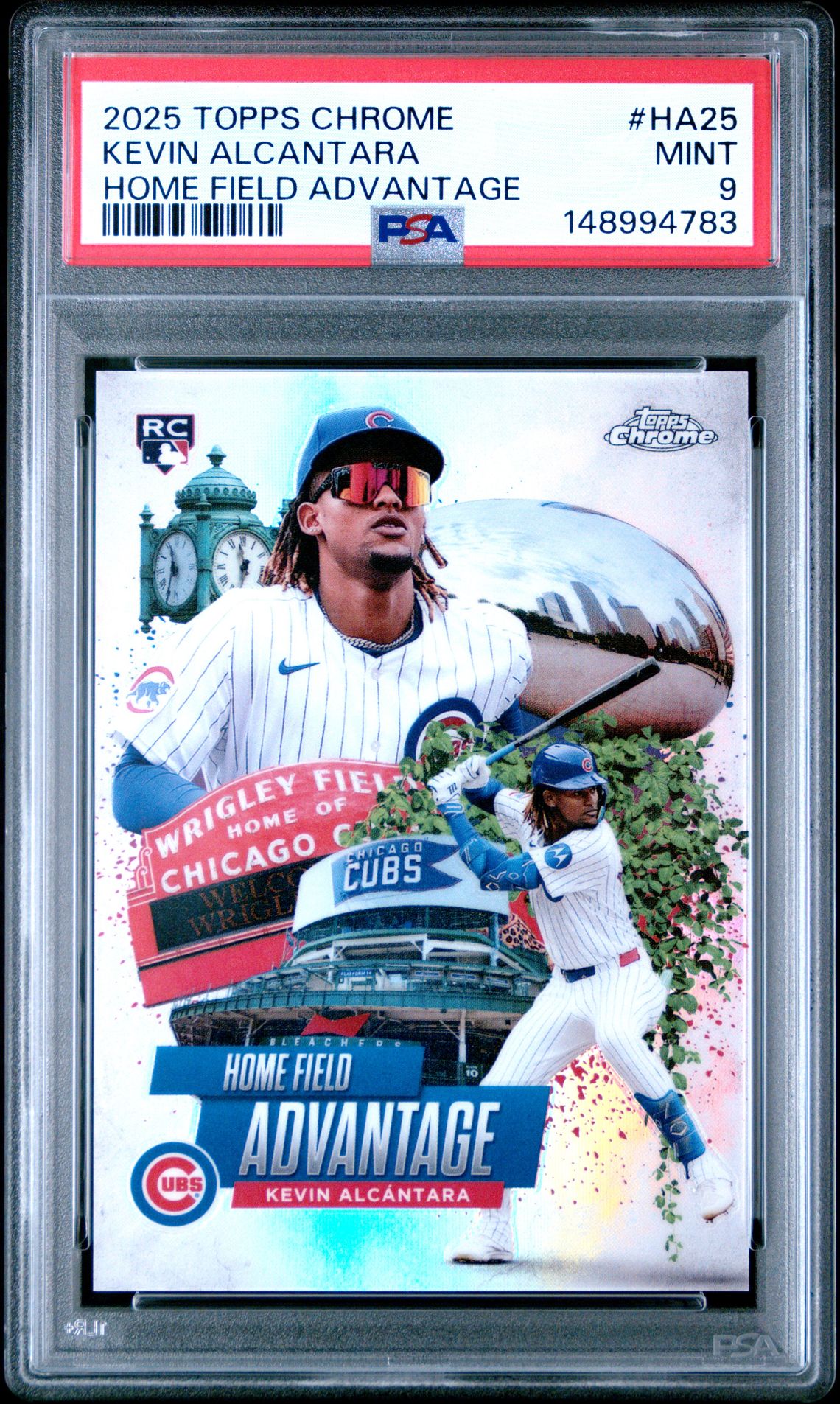 2025 Topps Chrome Home Field Advantage Kevin Alcantara #Ha25 Mint 9 front