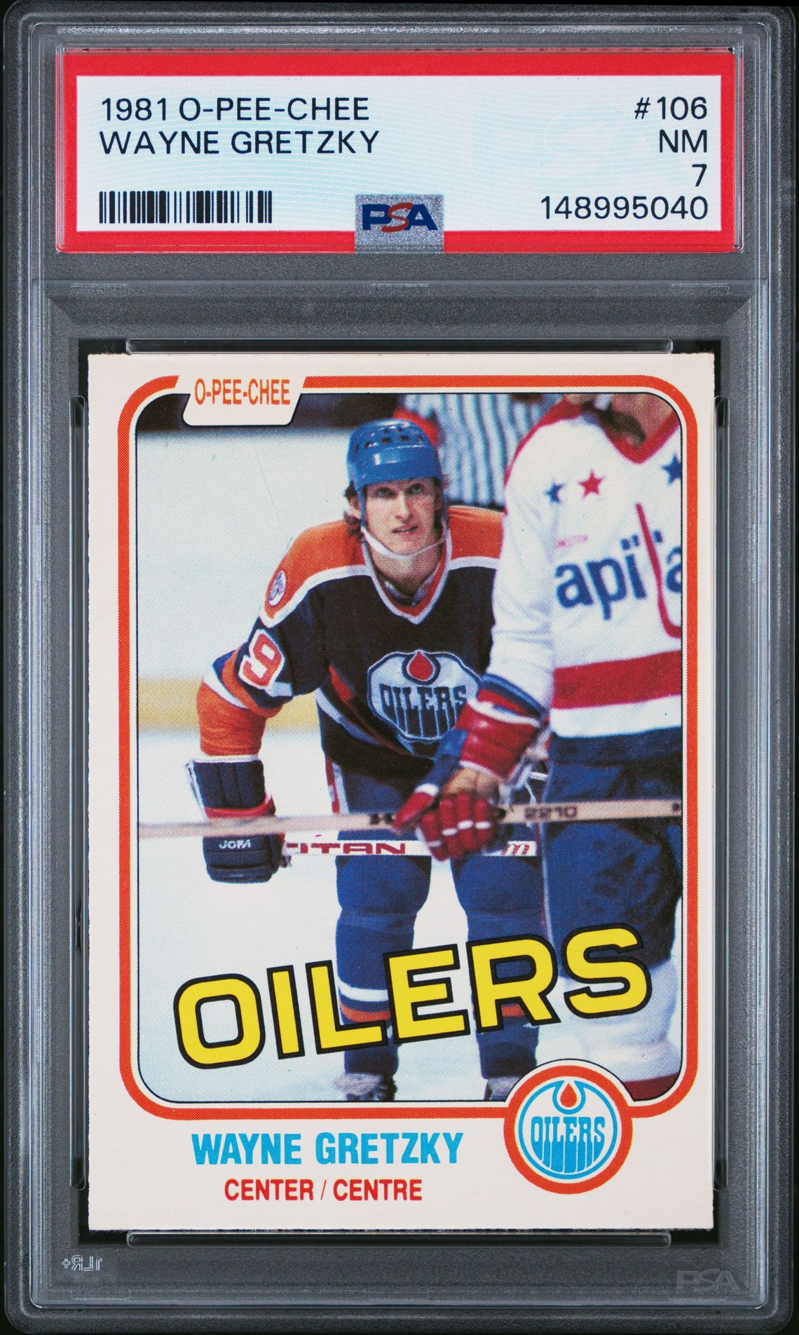 1981 O-Pee-Chee Wayne Gretzky #106 Nm 7 front