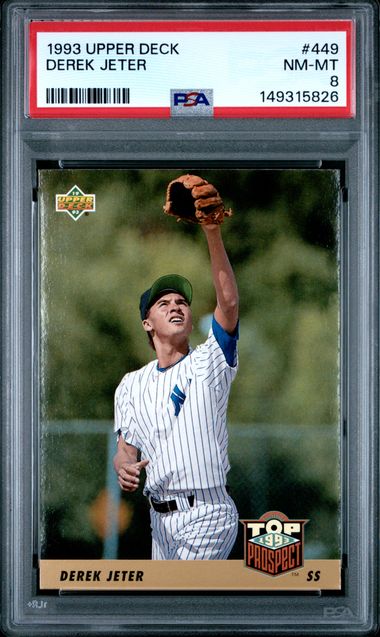 Upper Deck Derek Jeter front