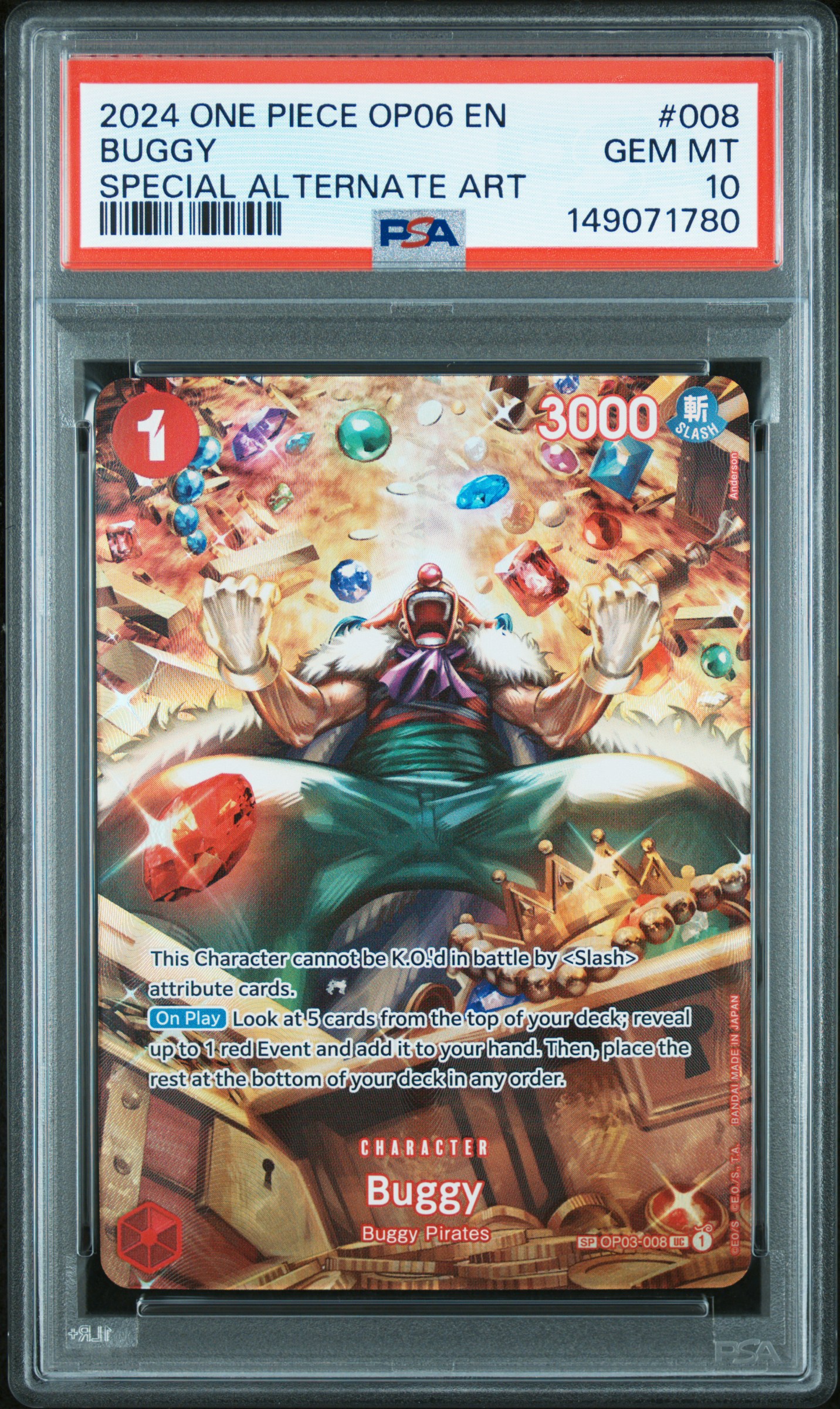 Snapz's 2025 One Piece Op12-Legacy of the Master Boeuf Burst