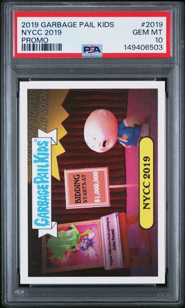 2019 Garbage Pail Kids GARBAGE PAIL KIDS NYCC PROMO PROMO #2019 Nycc 2019 front