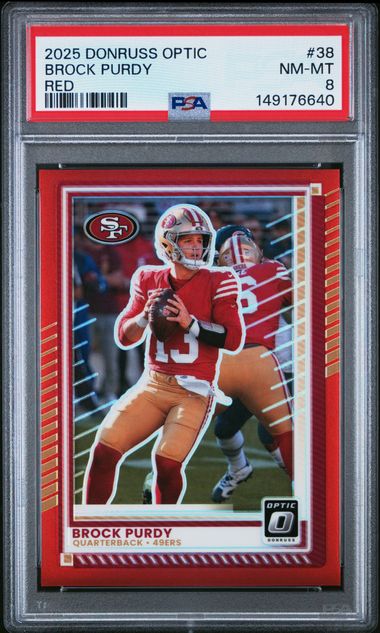 2025 Panini Donruss Optic Red #38 Brock front