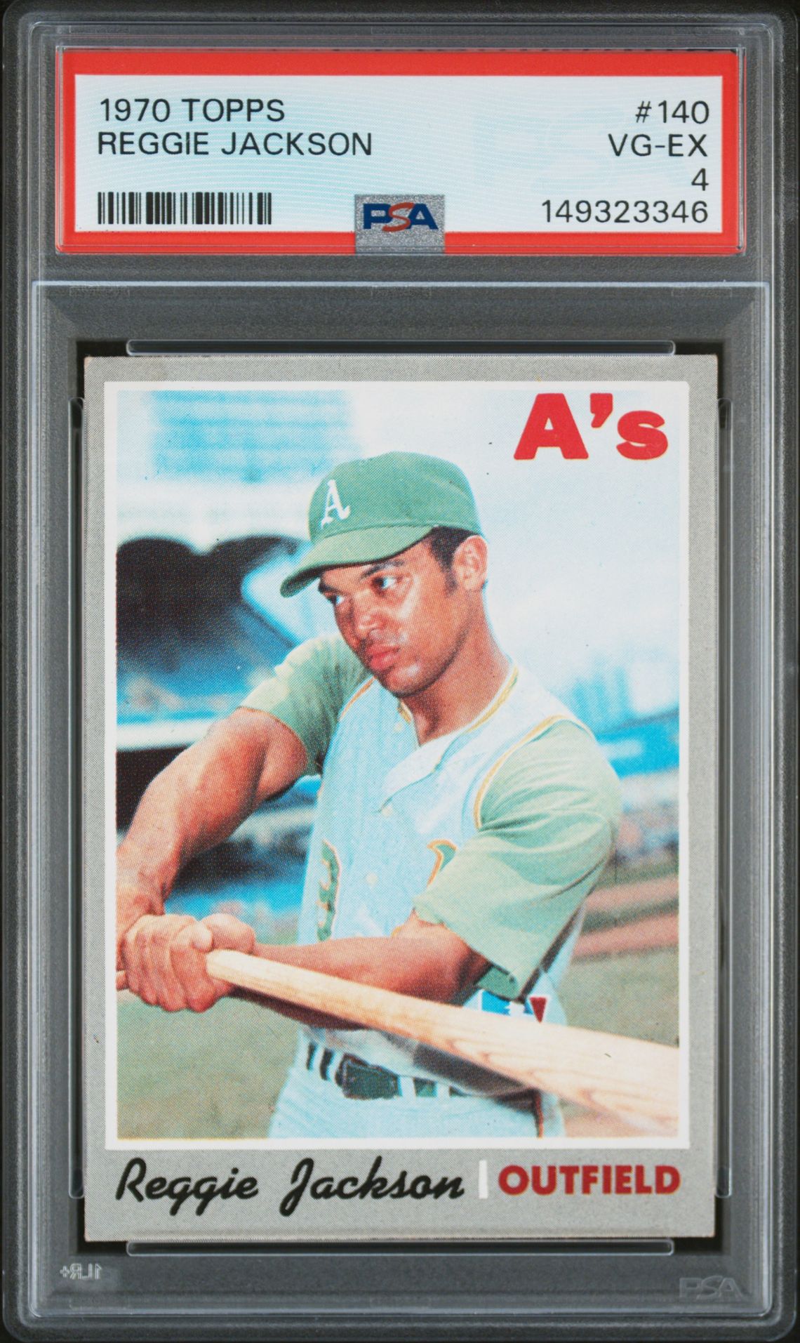 1970 Topps TOPPS #140 Reggie Jackson front