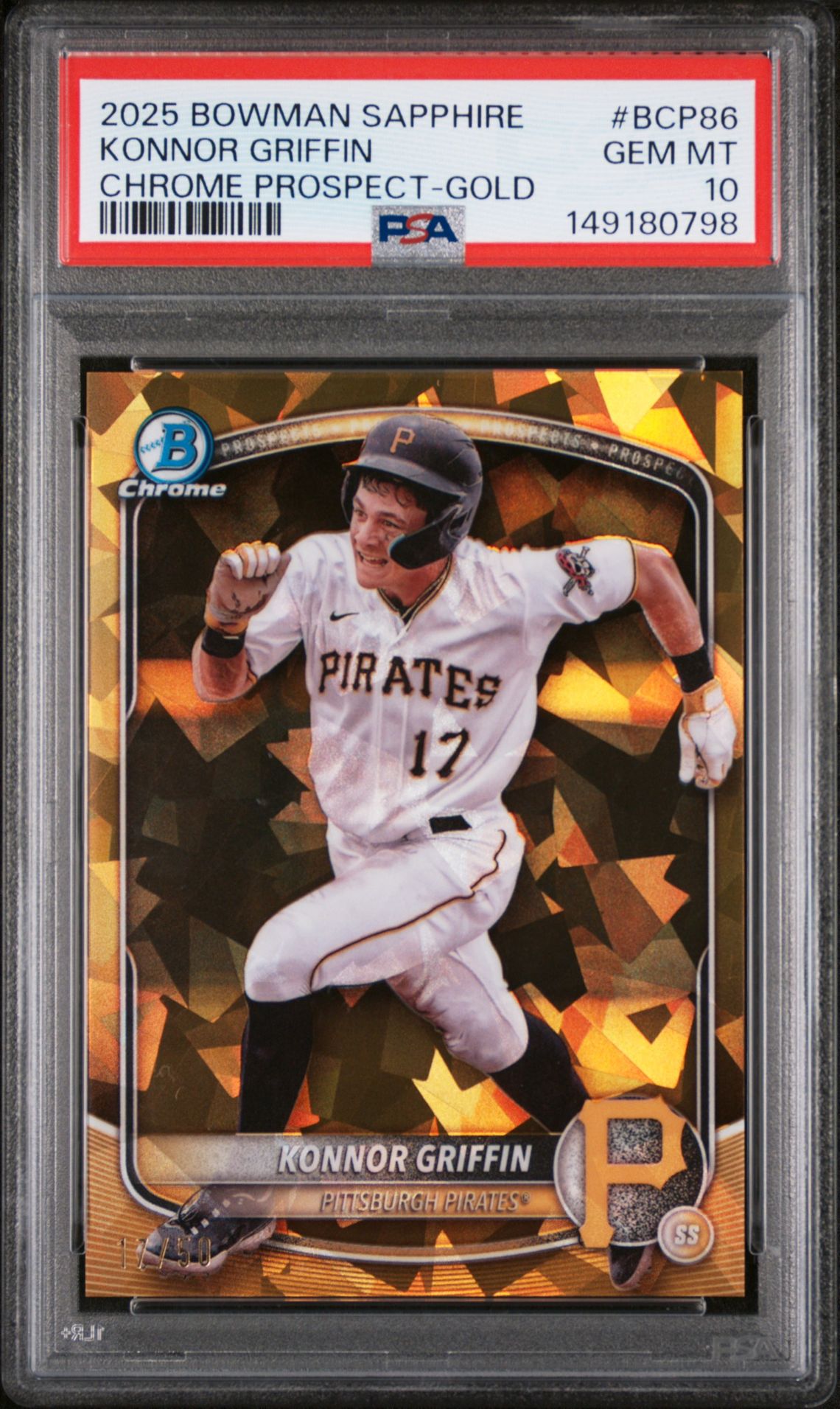 GRIFFIN BOWMAN SAPPHIRE EDITION CHROME PROSPECTS 2025