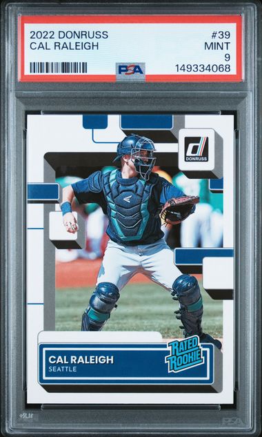 Panini Rated Rookie Cal Raleigh front
