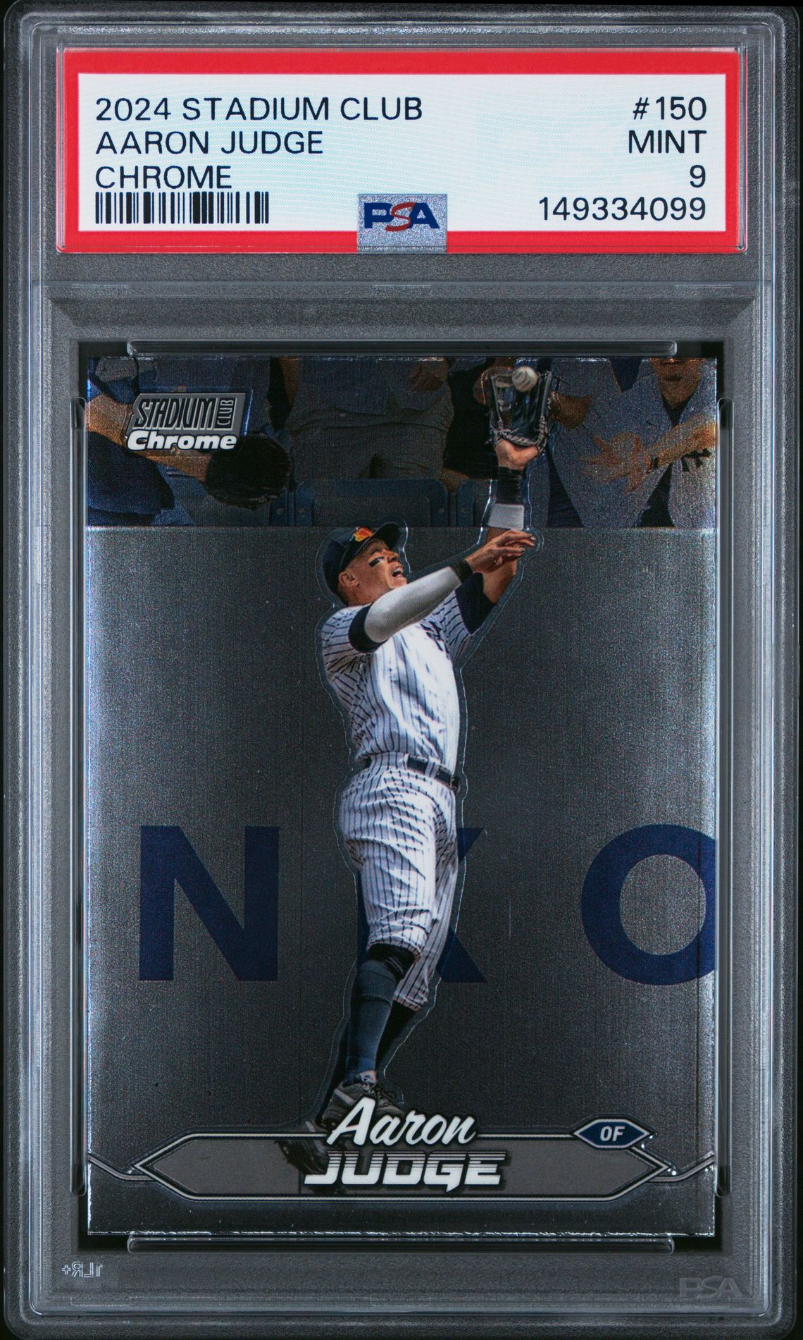 2024 Topps Topps Stadium Club CHROME #150 Aaron Judge front