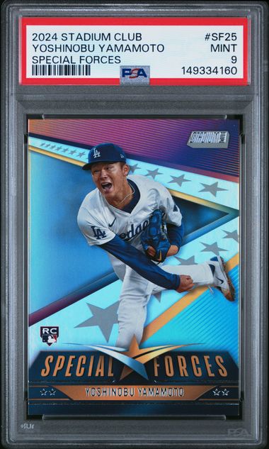 2024 Topps Topps Stadium Club #SF25 Yoshinobu Yamamoto Forces front