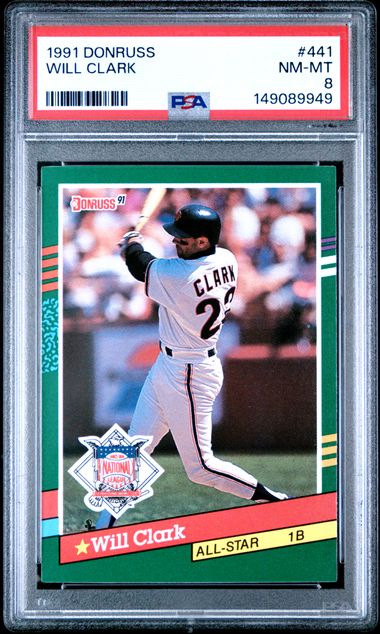 1991 Panini Donruss #441 Will Clark All- front