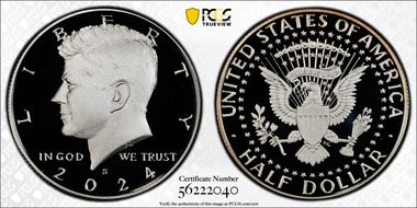 2024-S 50C Silver First Strike PR69DCAM