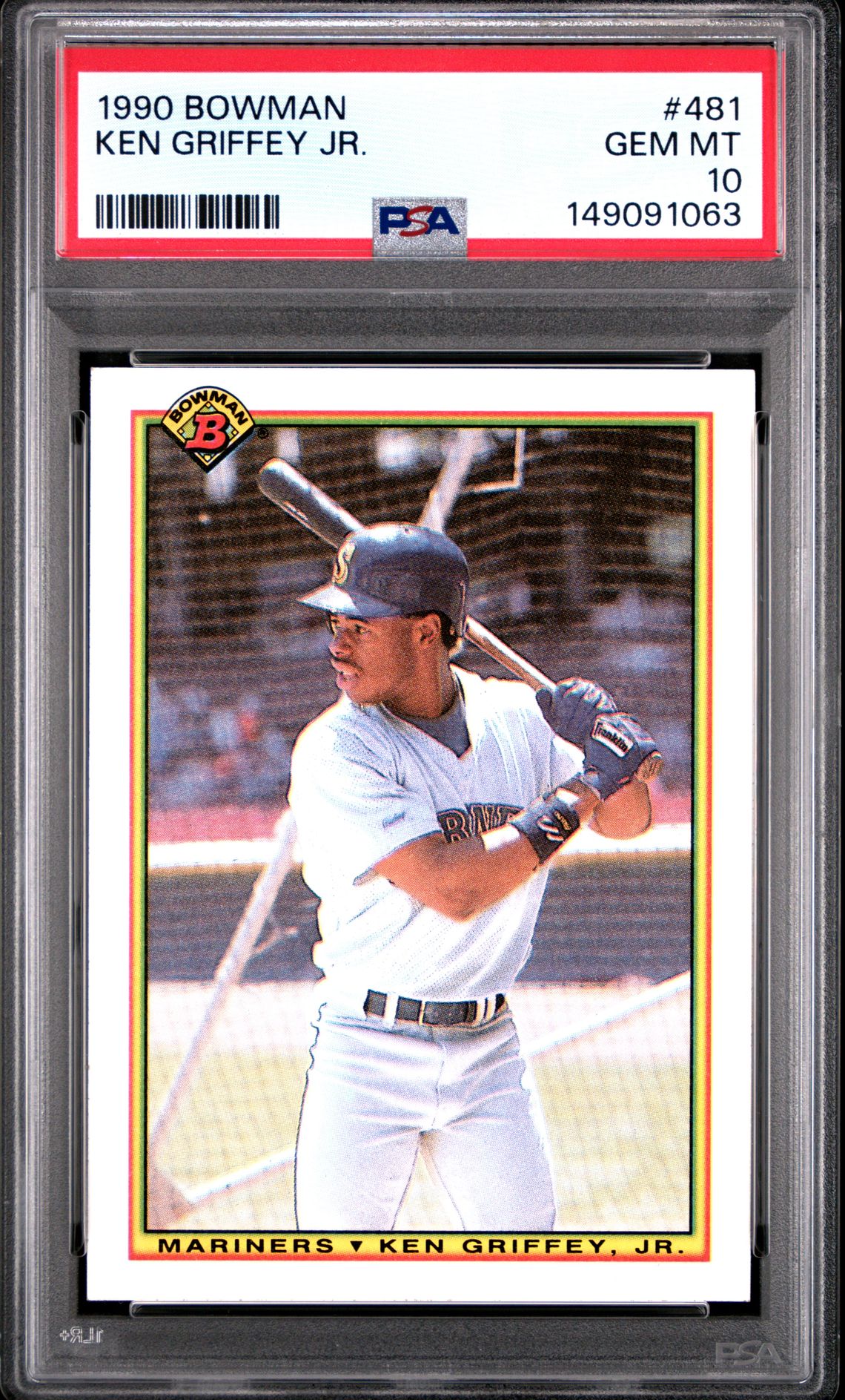 1990 Bowman BOWMAN #481 Ken Griffey Jr. front