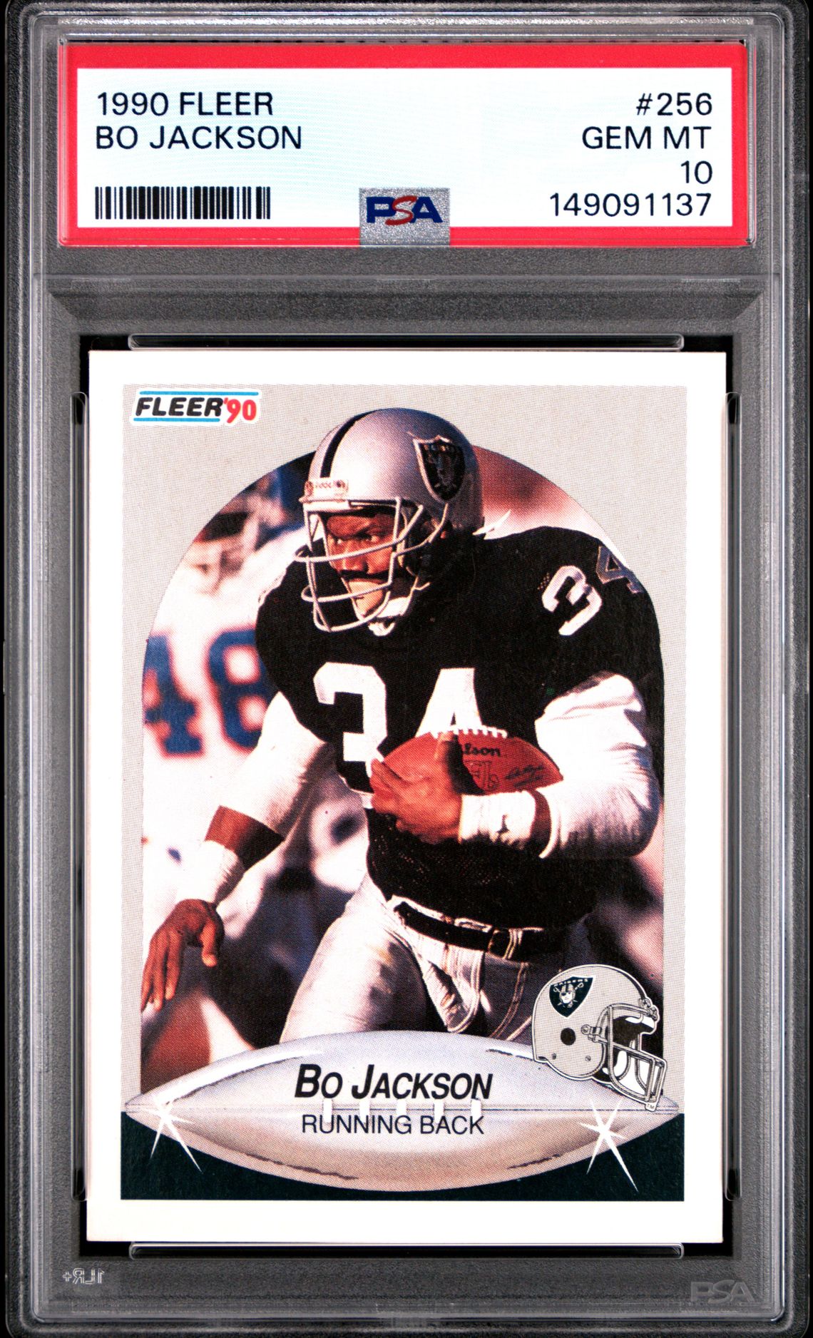 1990 Fleer FLEER #256 Bo Jackson front