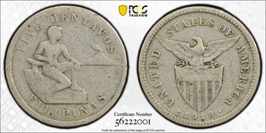1918-S 5C Allen-4.08b, FS-901 Mule VG10