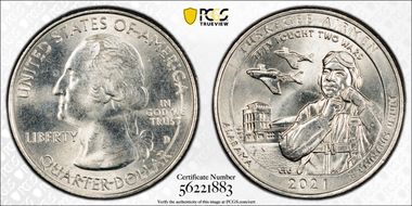 2021-D 25C Tuskegee Airmen NP N1