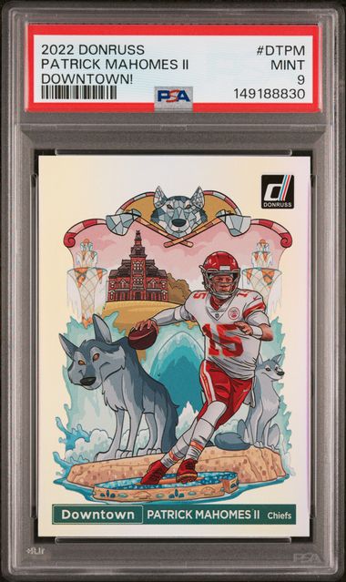 2022 Panini Donruss Downtown Patrick Mahomes II