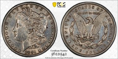 1891-S $1 N1
