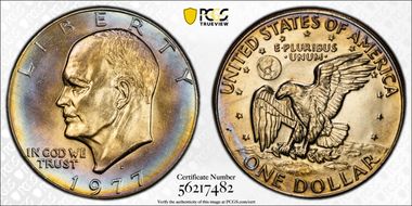 1977-D $1 MS67