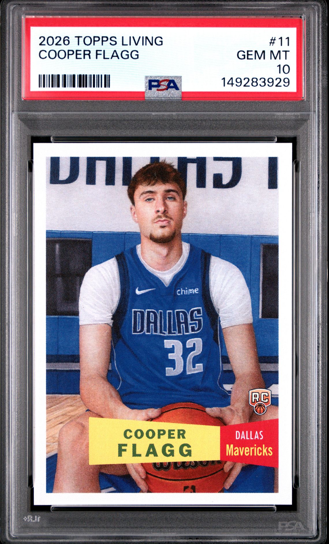 2026 Topps TOPPS LIVING #11 Cooper Flagg front