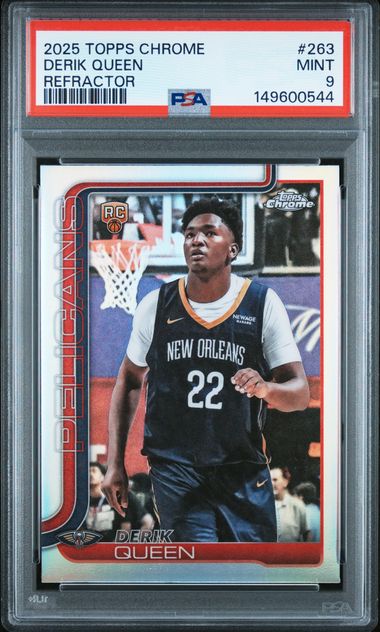 2025 Topps Topps Chrome Refractor #263 Derik front