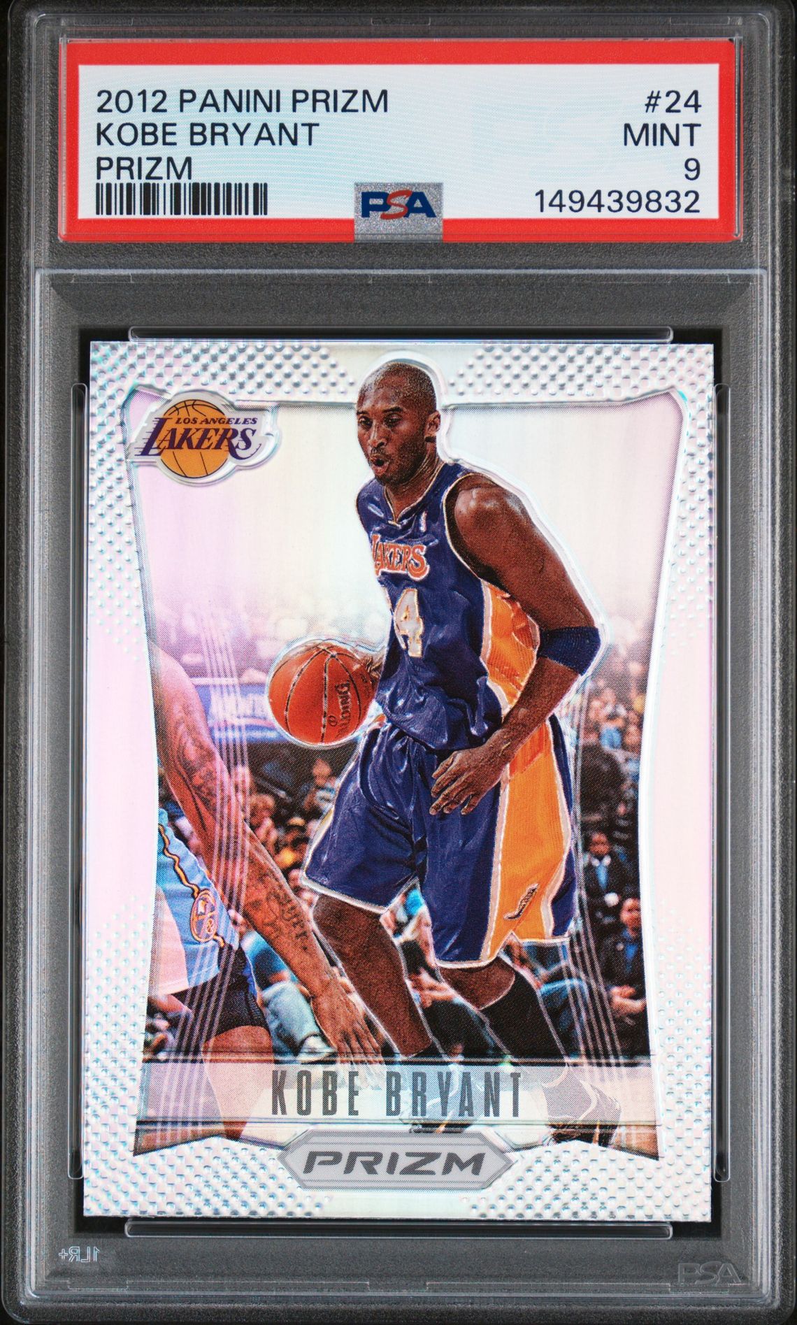 2012 Panini PANINI PRIZM Silver #24 Kobe Bryant front