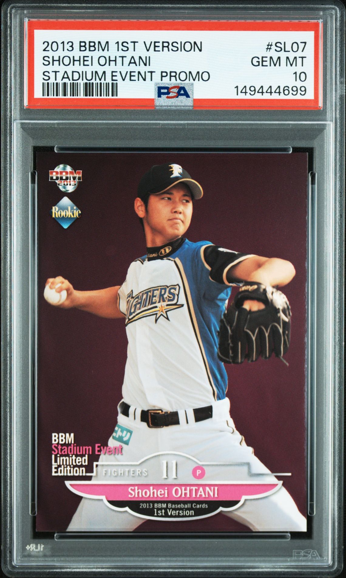 BBM Shohei Ohtani front